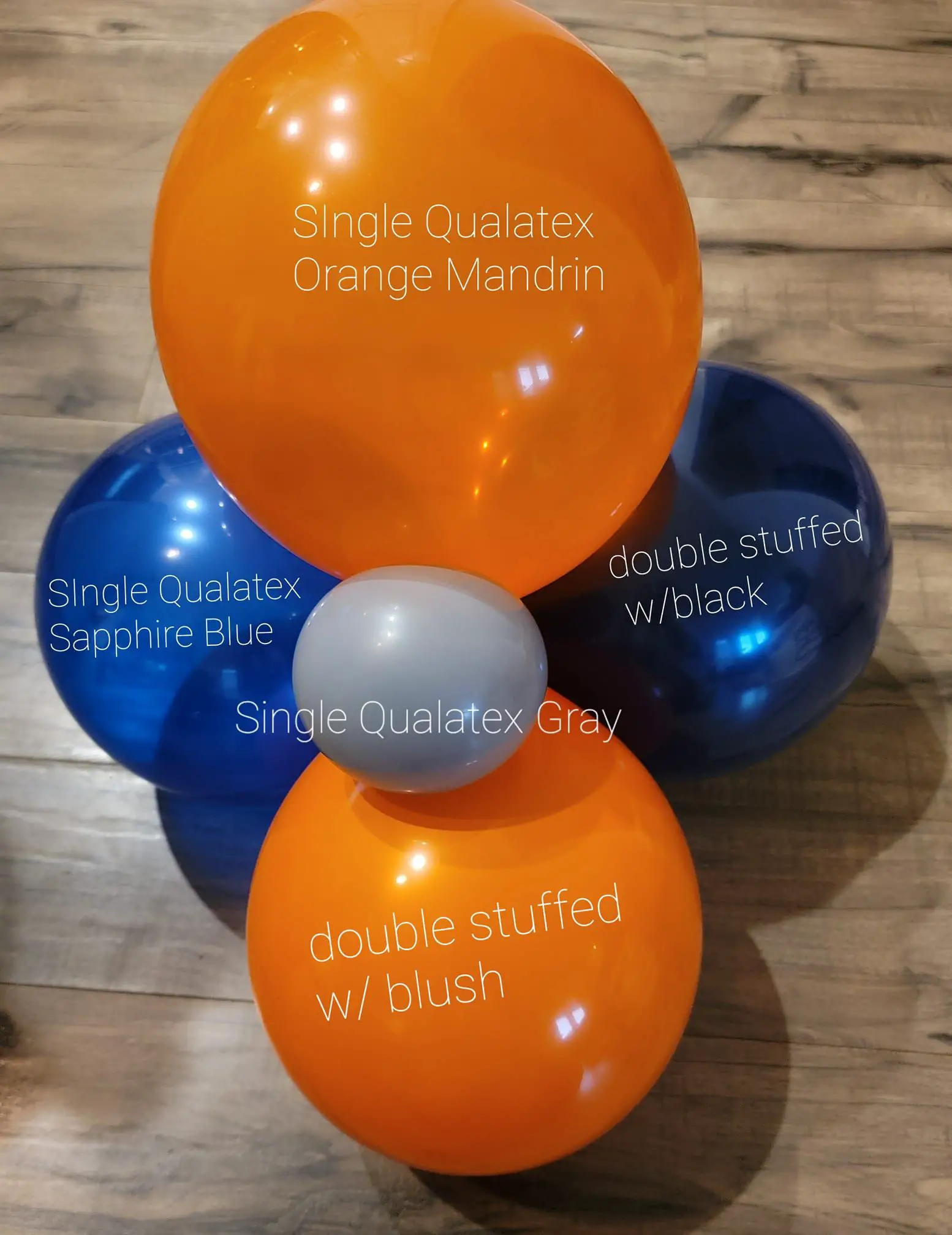 Double Stuffed Balloons Complete Tutorial, Color Charts, Videos, and Tips