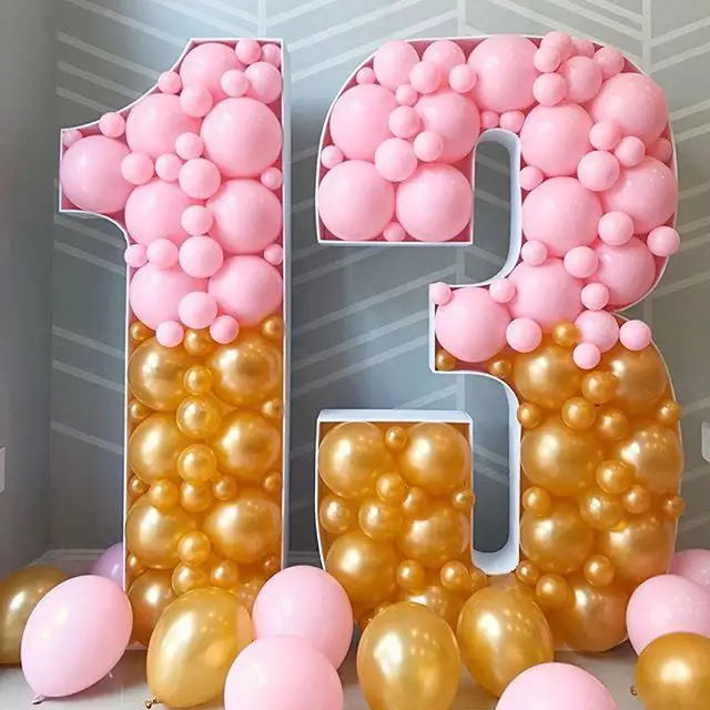 Free Mosaic Letters & Numbers Balloons Creator